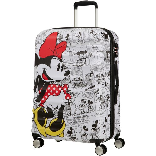 Walizka AMERICAN TOURISTER Disney Minnie Mouse Comics 67 cm Biały