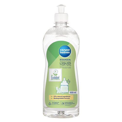 Płyn CANPOL BABIES do mycia smoczków i butelek 500 ml