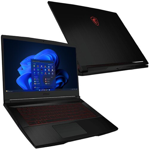 Laptop MSI Thin GF63 12UDX-491PL 15.6" IPS 144Hz i5-12450H 8GB RAM 512GB SSD GeForce RTX3050 Windows 11 Home