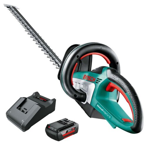 Nożyce do żywopłotu BOSCH Advanced Hedge Cut 36 060084A106 akumulatorowe + Akumulator BOSCH F016800609 2Ah 36V + Ładowarka