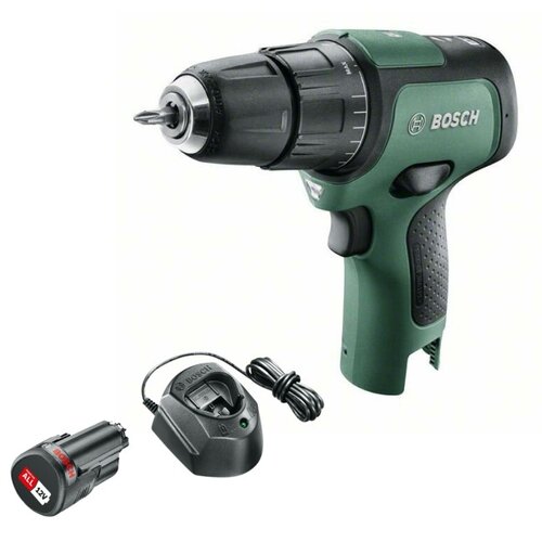 Wiertarko-wkrętarka BOSCH EasyImpact 12 06039B6102 + Akumulator BOSCH 1600A01L3D 1.5Ah 12V + Ładowarka