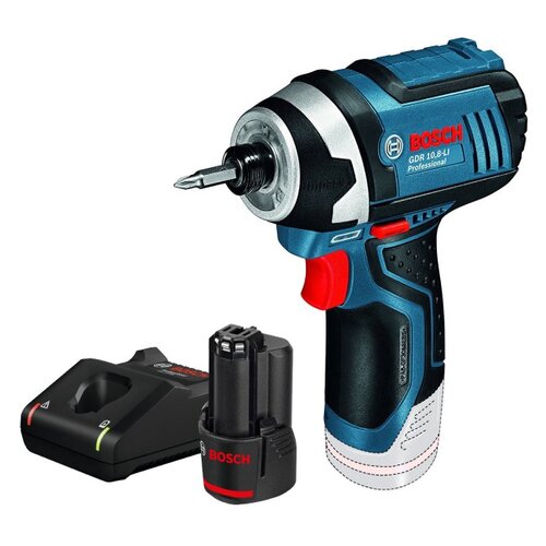 Bosch GDR 12V-LI Professional Cordless Impact Driver with 2 x 2Ah