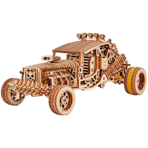 Zabawka drewniana WOOD TRICK Modern Machinery 3D Mad Buggy WDTK002 (320 elementów)