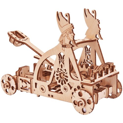 Zabawka drewniana WOOD TRICK Vintage Machinery 3D Catapult WDTK025 (96 elementów)