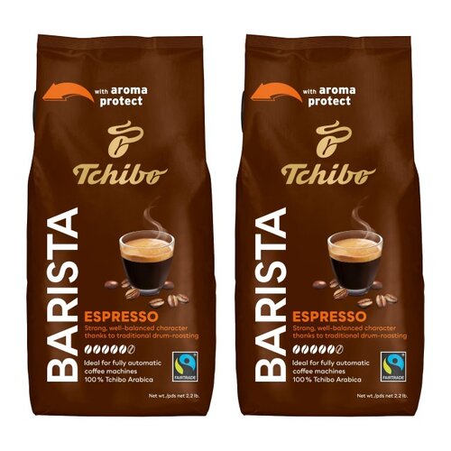 Kawa ziarnista TCHIBO Barista Espresso Arabica 2 x 1 kg