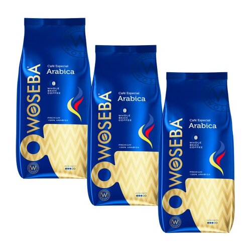 Kawa ziarnista WOSEBA Arabica 3 x 1 kg