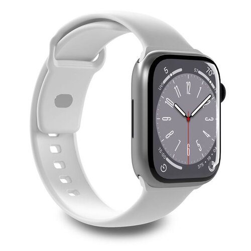 Pasek PURO Icon do Apple Watch 44/45/46/49mm Biały