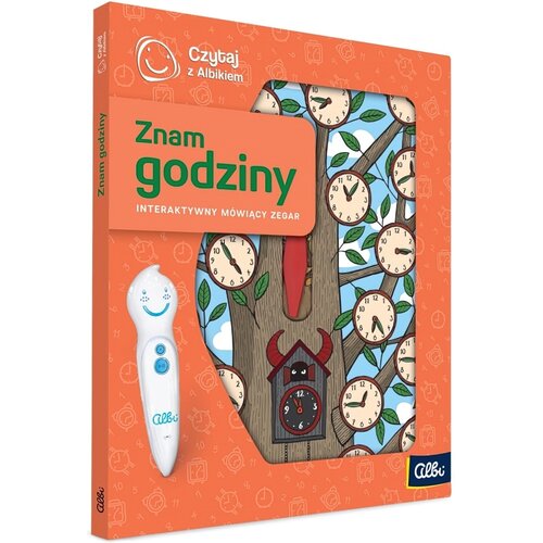 Zabawka edukacyjna ALBI Czytaj z Albikiem Znam godziny 16044