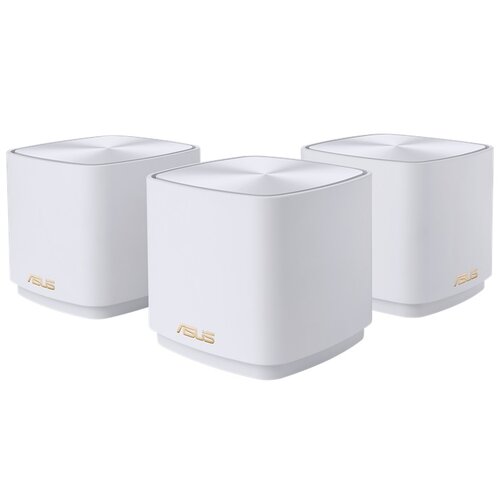 Router ASUS ZenWiFi AX Mini XD4 Plus 2.4 / 5 GHz (DualBand), Wi-Fi Mesh, Biały (3 szt.)