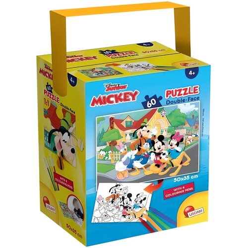 Puzzle LISCIANI Disney Junior Myszka Miki 304-86177 (60 elementów)