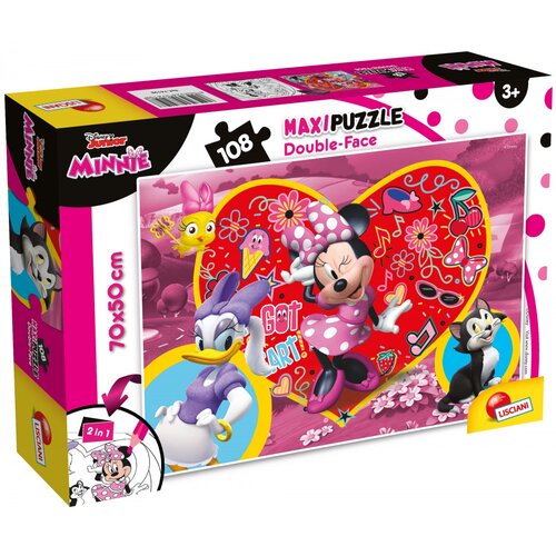 Puzzle LISCIANI Disney Junior Minnie 304-74198 (108 elementów)