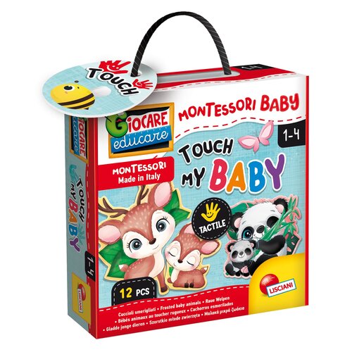 Gra logiczna LISCIANI Montessori Baby Touch my baby