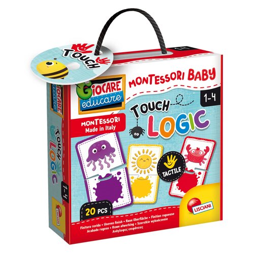 Puzzle LISCIANI Montessori Baby Touch Logic 92697 (20 elementów)