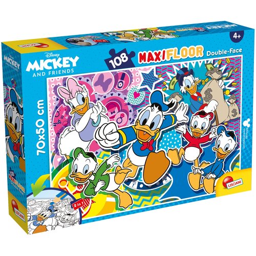 Puzzle LISCIANI Disney Kaczor Donald 304-91782 (108 elementów)