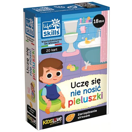 Gra edukacyjna LISCIANI Life Skills Uczę się nie nosić pieluszki 304-PL84203
