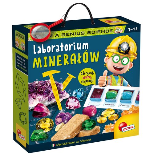Zestaw edukacyjny LISCIANI I'm a Genius Laboratorium Minerałów 304-PL83923