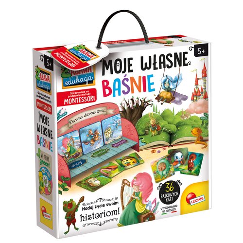 Gra edukacyjna LISCIANI Montessori Moje własne baśnie 304-PL72644