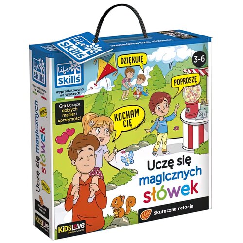 Gra edukacyjna LISCIANI Life Skills Uczę się magicznych słówek 304-PL84135