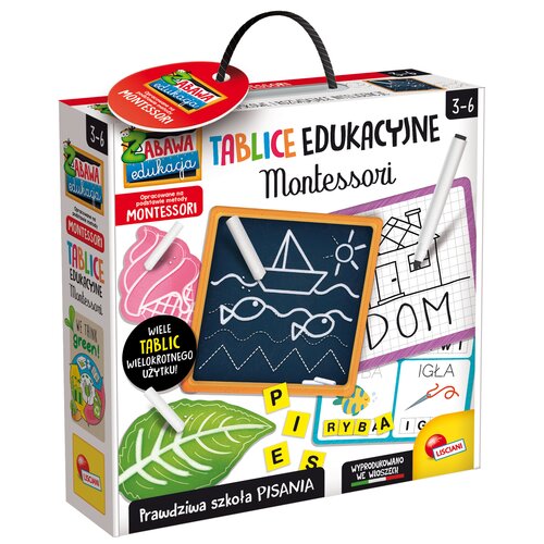 Tablice edukacyjne LISCIANI Montessori 304-PL89093