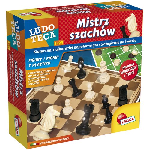 Gra planszowa LISCIANI Ludoteca Mistrz Szachów 304-PL89222