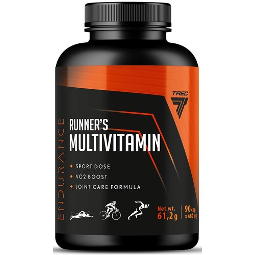 Kompleks witamin i minerałów TREC NUTRITION Runners Multivitamin (90 kapsułek)