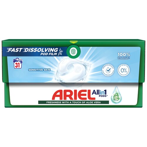 Kapsułki do prania ARIEL All in 1 Pods Sensitive Skin - 31 szt.