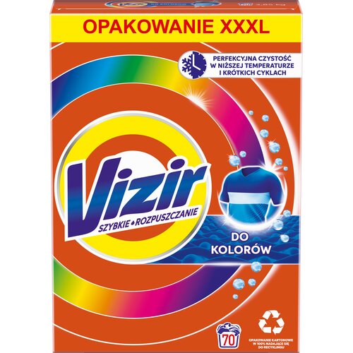Proszek do prania VIZIR Kolor 3.85 kg