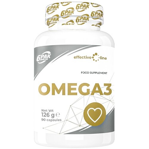 Kwasy Omega-3 6PAK Effective Line (90 kapsułek)