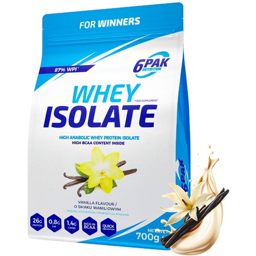 Odżywka białkowa 6PAK Whey Isolate Waniliowy (700 g)