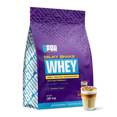 Odżywka białkowa 6PAK Milky Shake Whey Caffe Latte (1800 g)