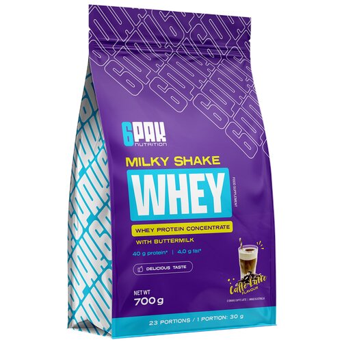 Odżywka białkowa 6PAK Milky Shake Whey Caffe Latte (700 g)