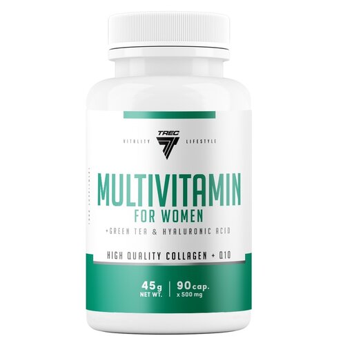 Kompleks witamin TREC NUTRITION Multivitamin For Women (90 kapsułek)