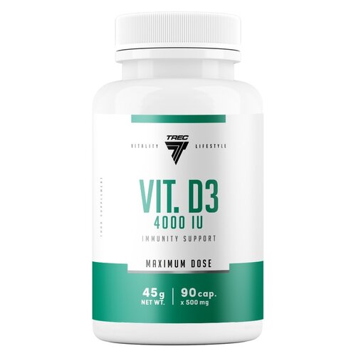 Witamina D3 TREC NUTRITION Vitality 4000 (90 kapsułek)