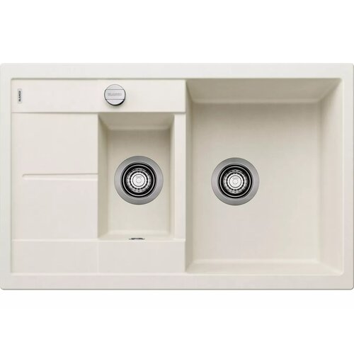 Zlewozmywak BLANCO Metra 6 S Compact 527114 Delikatny biały