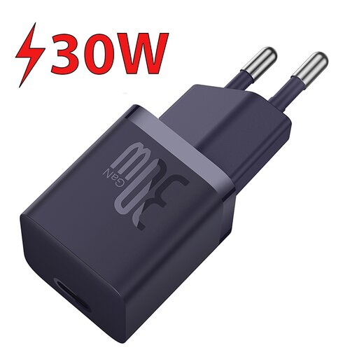 Ładowarka sieciowa BASEUS Gan5 Mini 30W Fioletowy