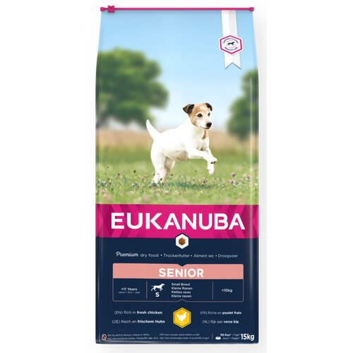 Karma dla psa EUKANUBA Senior Small Breed Kurczak 15 kg