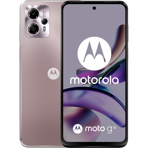 Smartfon MOTOROLA Moto G13 4/128GB 6.5" 90Hz Różowo-złoty PAWV0018SE