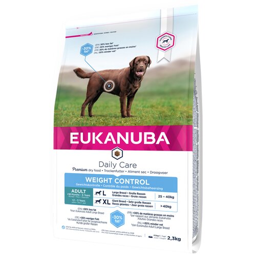 Karma dla psa EUKANUBA Daily Care Weight Control Large Breeds Kurczak 2.3 kg