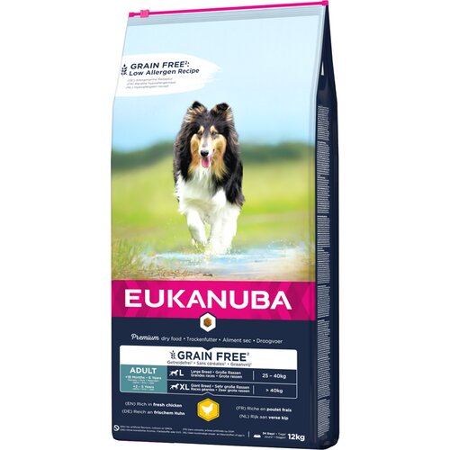 Karma dla psa EUKANUBA Adult Large Breeds Kurczak 12 kg