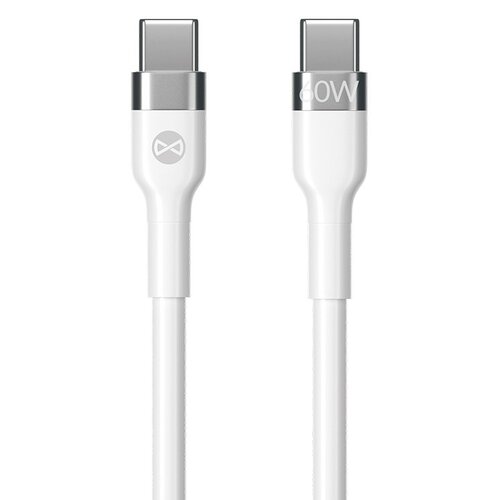 Kabel USB-C - USB-C FOREVER Flexible 60W 2 m Biały