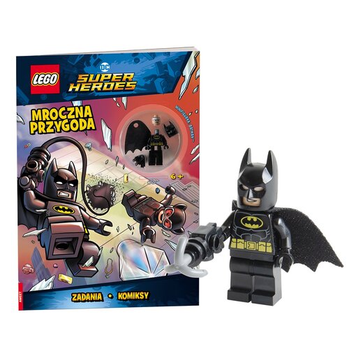 Książka LEGO DC Comics Super Heroes Mroczna przygoda LNC-6459