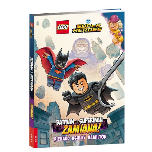 Książka LEGO DC Comics Super Heroes Batman i Superman Zamiana JMG-6450