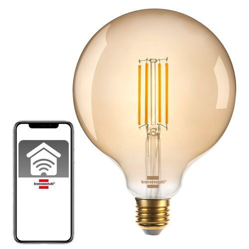Inteligentna żarówka LED BRENNENSTUHL Globe 4.9W E27 WiFi
