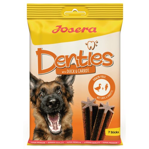 Przysmak dla psa JOSERA Denties z Kaczką i marchewką 180 g