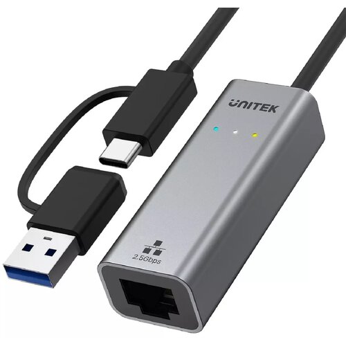Adapter USB - RJ-45 UNITEK 0.3 m