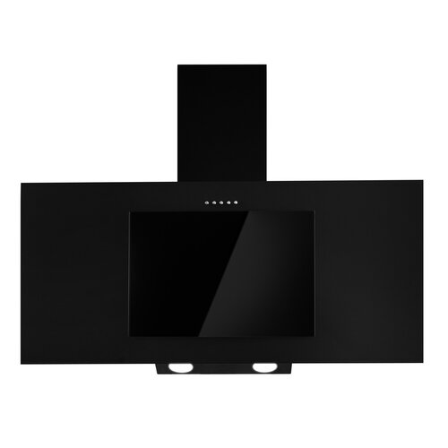 Okap TOFLESZ Fiera Sprint 90 cm Czarny 428m3/h 68dB klasa D