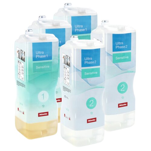 Płyn do prania MIELE Set UltraPhase 1 i 2 Sensitive 5 x 1400 ml