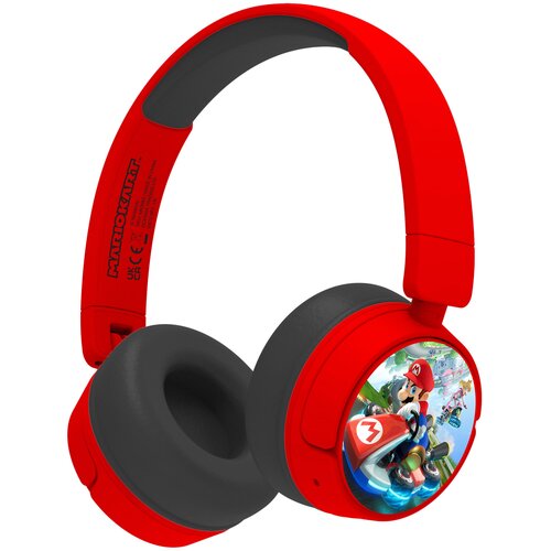 Słuchawki nauszne OTL Mario Kart Czerwony