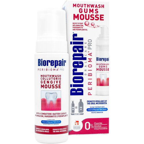 Pianka do higieny jamy ustnej BIOREPAIR Peribioma 200 ml