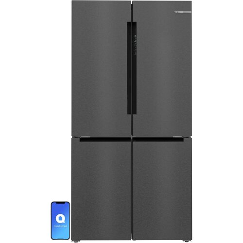 Lodówka BOSCH KFN96AXEA Side by Side No Frost 183cm Ciemna Inox